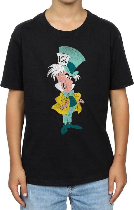 Image du produit Disney Garçons - Alice In Wonderland Mad Hatter Classic T-Shirt (116)