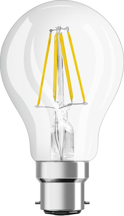 Actual product image Osram LED Retrofit CLASSIC A 40 4 W/4000 K B22d (B22d, 4 W, 470 lm, 1 x, E)