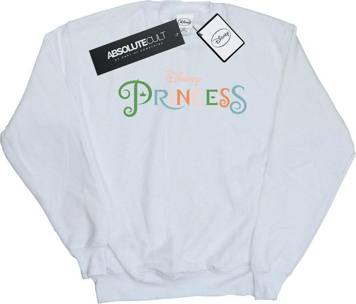 Actual product image Disney Princess Girls Colour Logo Sweatshirt (140, 146)