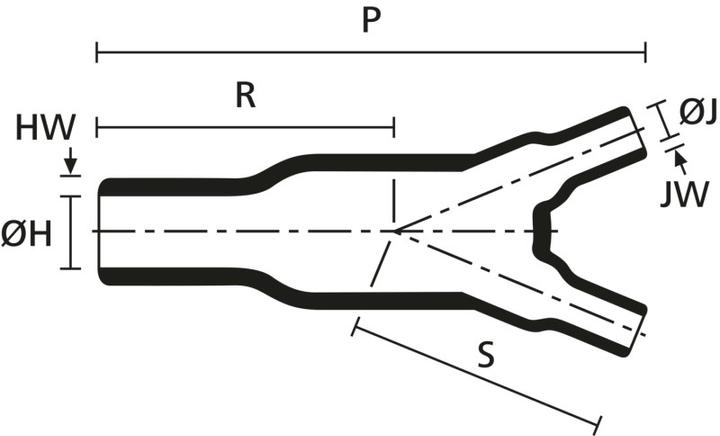 Actual product image HellermannTyton Heat shrink part