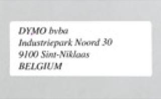 Actual product image Dymo S0722400