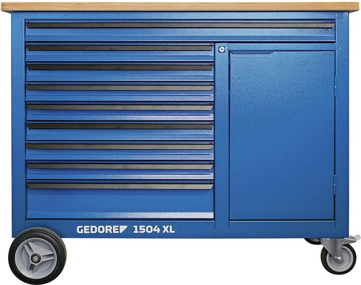 Produktbild Gedore Werkbank mit Profi-Sortiment 306-tlg (0.13 cm, 63 cm)