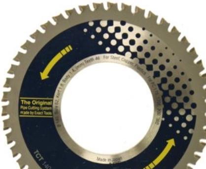 Immagine prodotto Exact Sega di precisione Widia per il taglio dell'acciaio 140 mm 46z (TCT140)