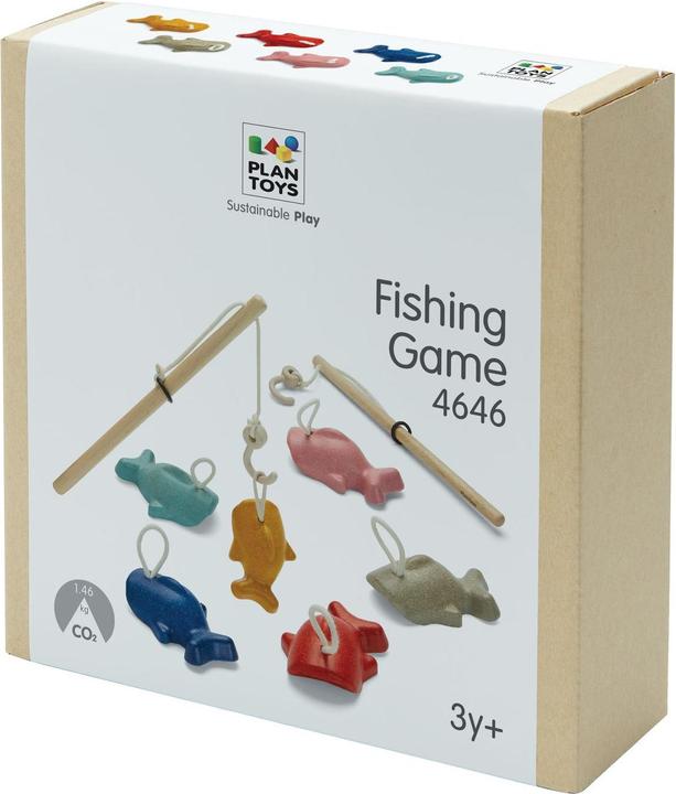 Actual product image Plantoys Fishing game (English, German, French, Italian, Swiss German)