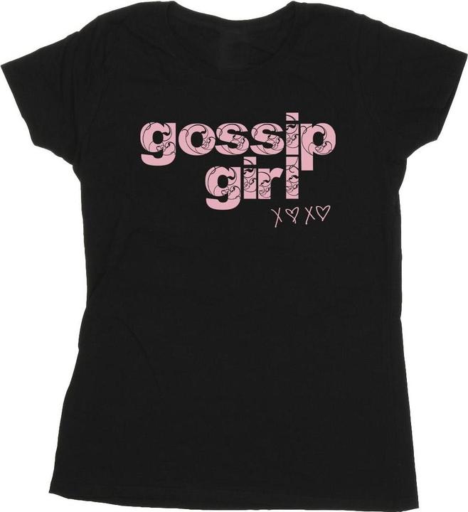 Immagine prodotto Gossip Girl Swirl Logo Maglietta Donna (XXL)