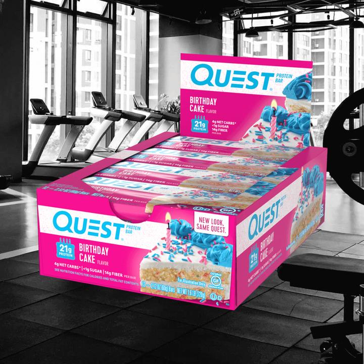 Immagine prodotto Quest Nutrition Bar (Torta di compleanno, 1 pz., 720 g)