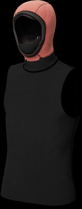 Image du produit Mystic Neoprene top with hood 3/2mm (3/2 mm, M)