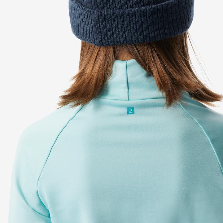 Produktbild Wedze Skiunterwäsche Funktionsshirt Kinder hoher Kragen - BL 500 türkis (3, 4)