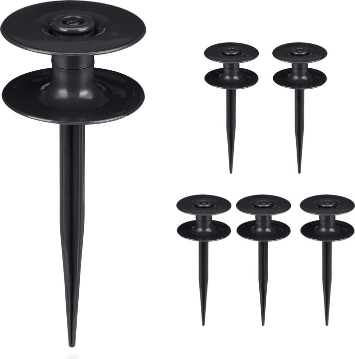 Produktbild Relaxdays 6x Schlauchführung (0.09 m, 90 mm)