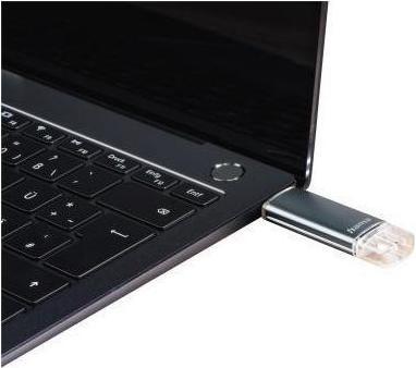 Produktbild Hama Laeta Twin (32 GB, USB-A, Micro USB, USB 2.0)