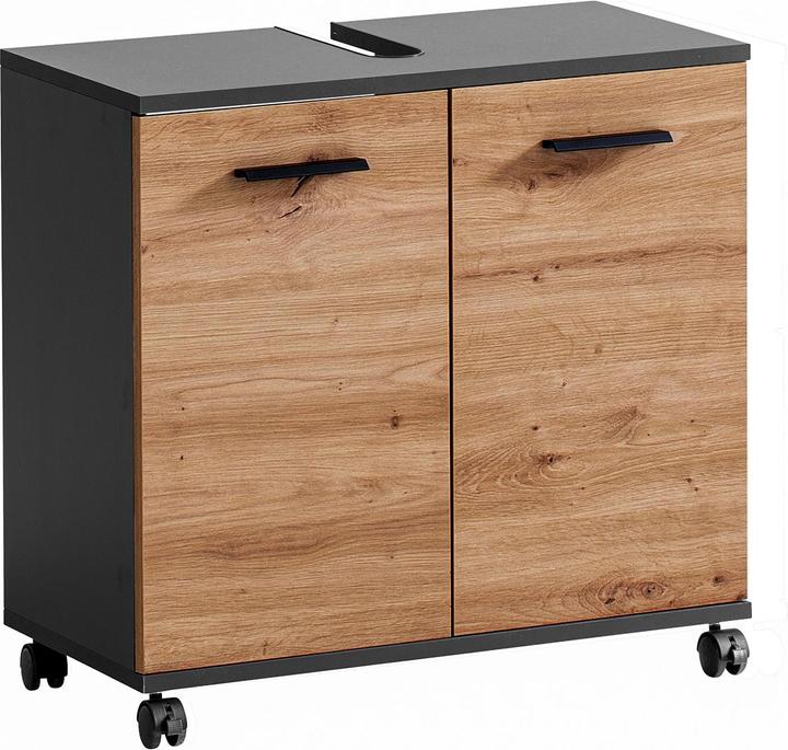 Antracite, decorazioni artigianali in rovere
