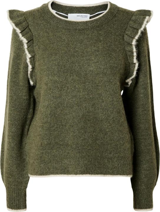 Actual product image Selected Femme Ruched jumper (L)