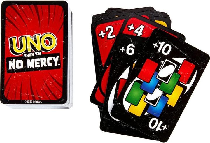 Actual product image Mattel Games UNO No Mercy (English)