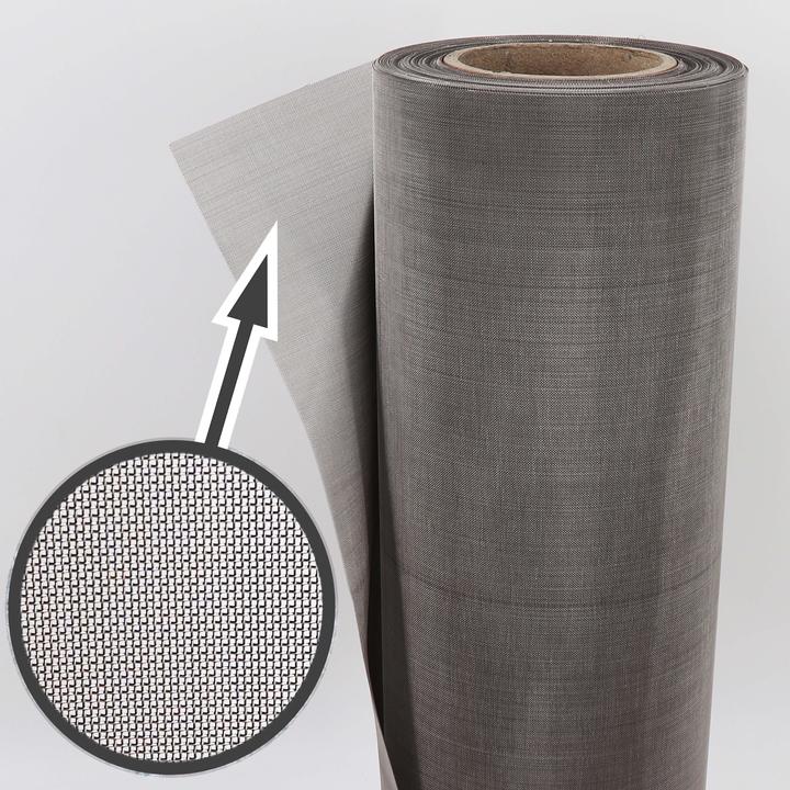 Actual product image Aquagart 50cm x 50cm Edelstahlgewebe für Siebfilter Bogensieb Sieb Teich