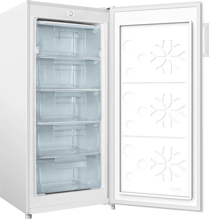 Produktbild Amica GS 321 110 W ws Standgefrierschr. E 145L 125,9x54x55cm FrostControl (Freistehend, 145 l)