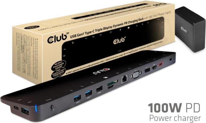 Immagine prodotto Club 3D CSV-1564W100 (USB-C, 1 Porti)