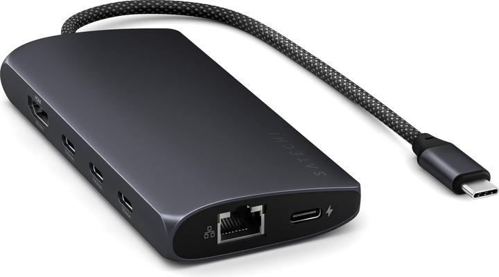 Immagine prodotto Satechi USB- C Multiport 8k con Ethernet (USB-C, 8 Porti)