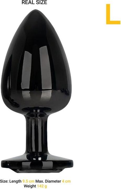 Produktbild AfterDark Fantasies Butt Plug "BLACKGEM" Large