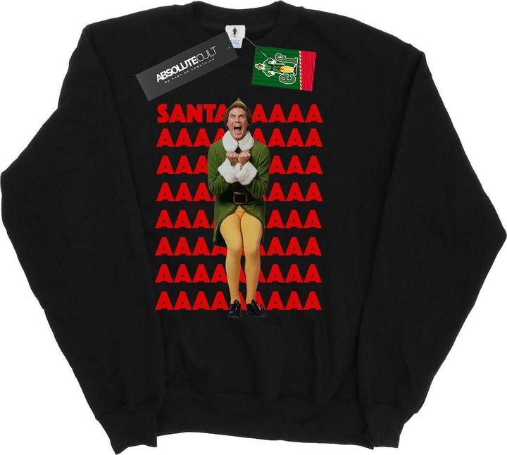 Immagine prodotto Elf Buddy Santa Scream Felpa Uomo (XXL)