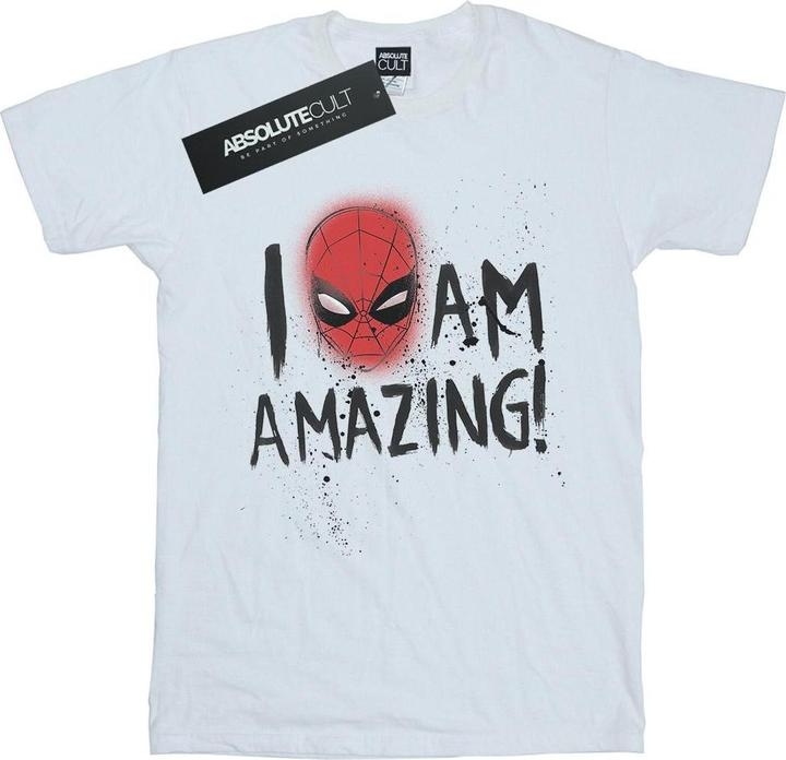 Immagine prodotto Spider-Man I Am Amazing Maglietta Uomo (L)