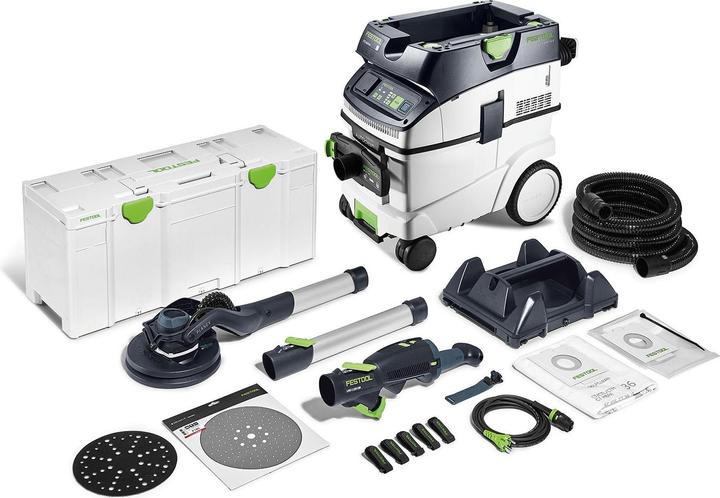Produktbild Festool Langhalsschleifer- und Sauger-Set LHS 2 225 EQI/CTL 36-Set (400 W)