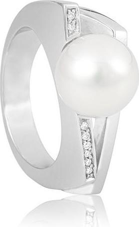 Immagine prodotto Breuning ANELLO - SÜDSEE-PERLE-ZP/Brill. 0,044 Ct. H/si (53, Oro 750/18 K)