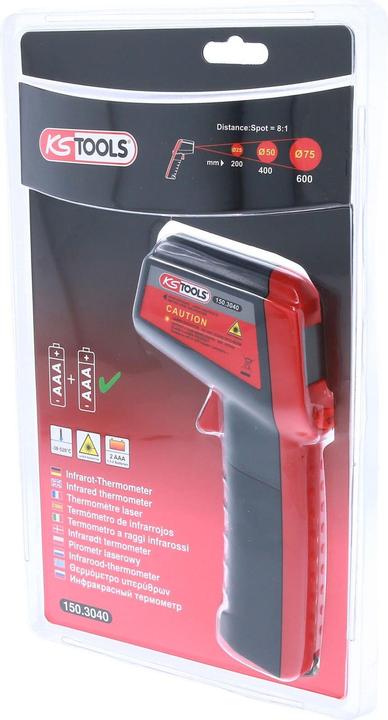 Produktbild KS Tools Infrarot-Thermometer, -20° bis 500°