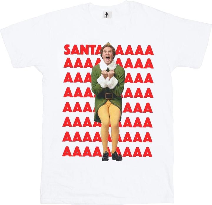 Produktbild Elf Buddy Santa Scream TShirt (3XL)