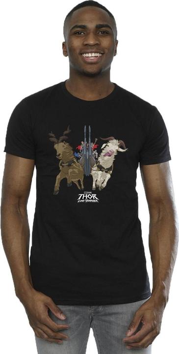 Produktbild Thor Love And Thunder Viking Ship TShirt (XXL)