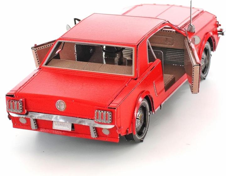 Actual product image Metal Earth 1965 Ford Mustang Coupe (Red)