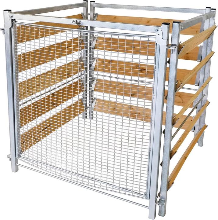 Immagine prodotto Bellissa Compostiera in legno/metallo con setaccio (1000 l)