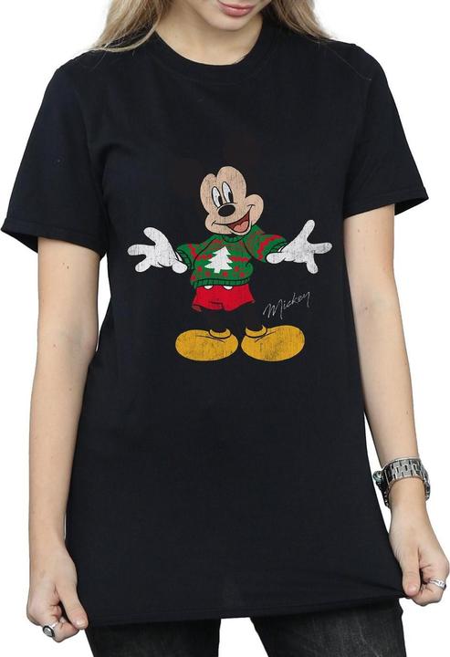 Produktbild Disney Mickey Mouse Christmas Jumper TShirt (XXL)