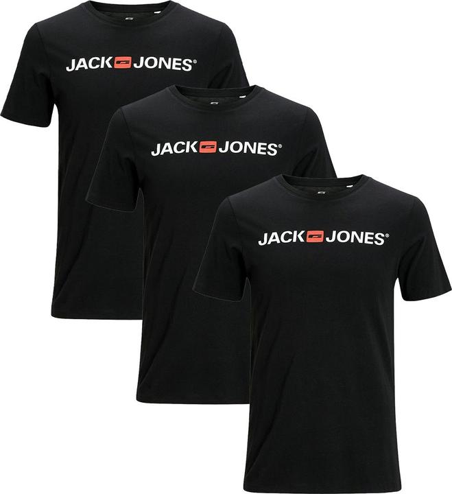 Produktbild Jack & Jones 3er Pack Basic T-Shirt (L)