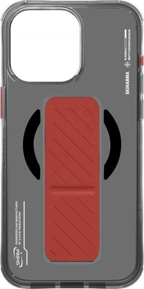 Actual product image Skinarma case Axon iPhone 16 Pro Max 6.9" Magnetic Charging + Grip Stand black (Apple iPhone 16 Pro Max)