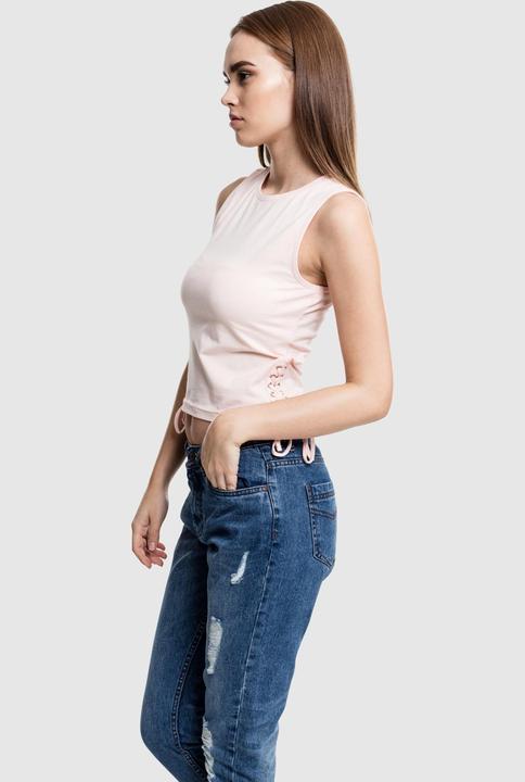 Actual product image Urban Classics Ladies Lace Up Cropped Top (M)