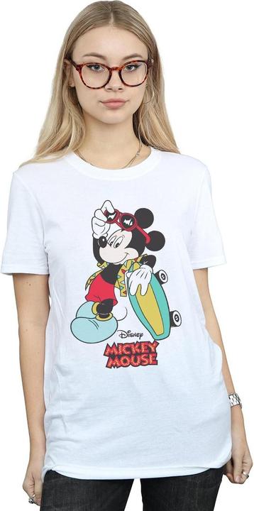 Immagine prodotto Disney Mickey Mouse Skate Dude Maglietta Ampia Donna (XXL)