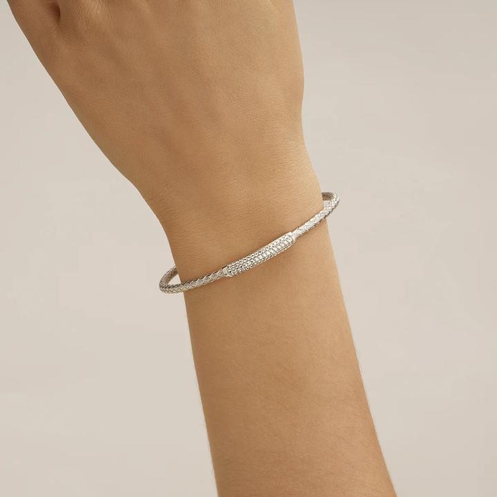 Immagine prodotto Charles Garnier Bracciale in argento e zirconi (35.75 cm, Argento)