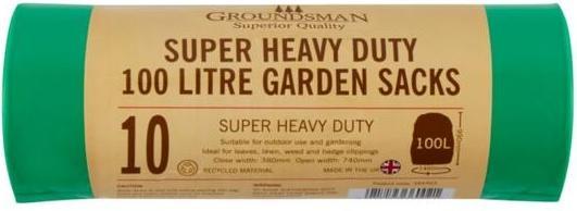 Actual product image Groundsman Plastic bin liners (1 x, 100 l)
