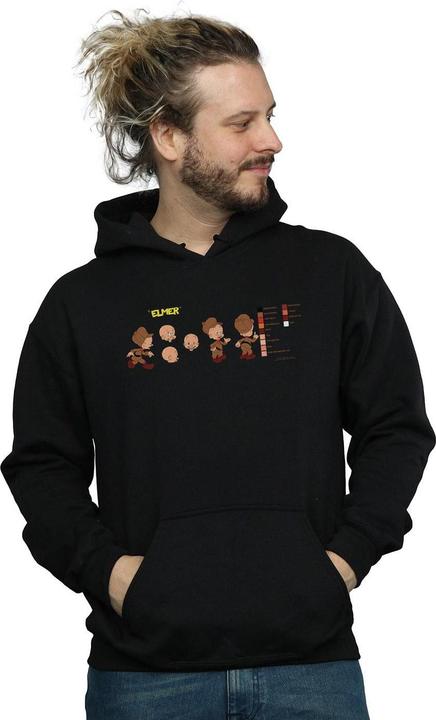 Produktbild Looney Tunes Elmer Fudd Colour Code Kapuzenpullover (L)
