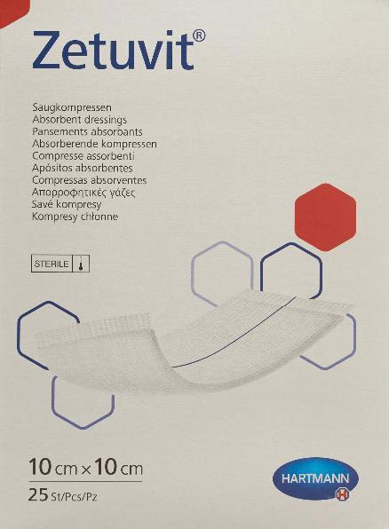 Produktbild Zetuvit Absorptionsverband 10x20cm steril
