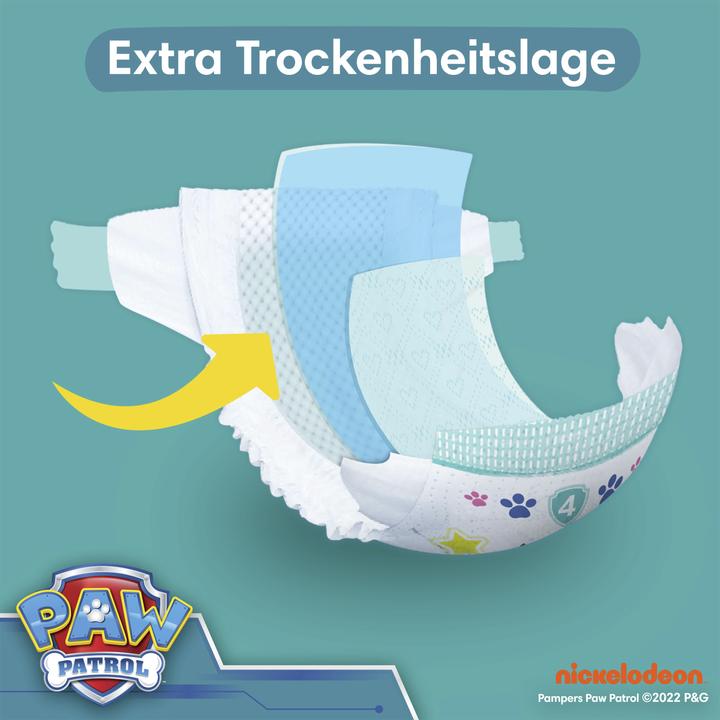 Produktbild Pampers Baby-Dry Paw Patrol Limited Edition (Gr. 4, Monatsbox, 222 Stück)