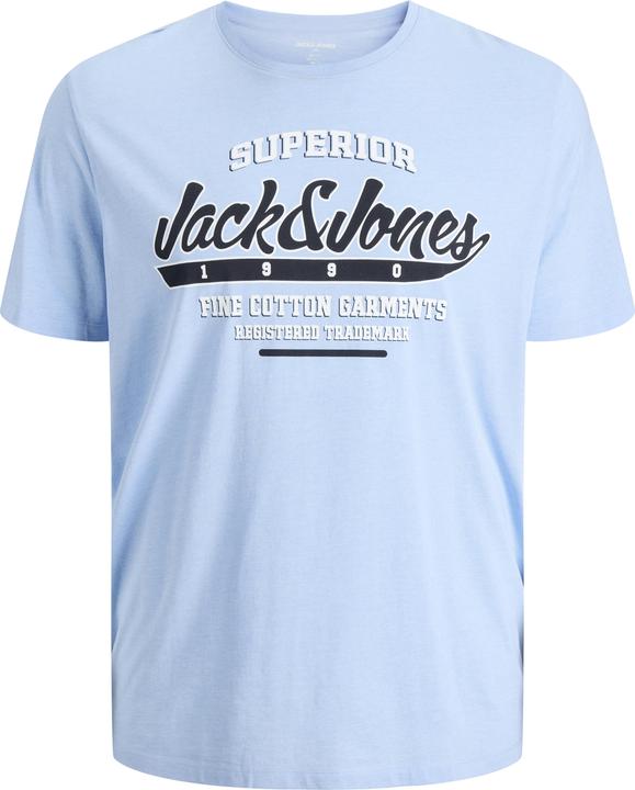 Actual product image Jack & Jones Jjelogo Tee Ss O-Neck 2 Col Aw24 S Pls (5XL)