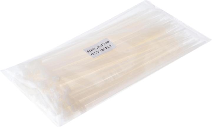 Produktbild VR-Technics Kabelbinder lösbar 200 X 4.8, 100 Stück (Kunststoffkabelbinder, 200 mm, 100 Stk.)