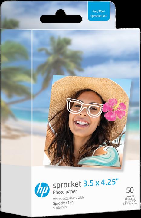 Actual product image HP Sprocket (3 x 4 inch, 50 x)