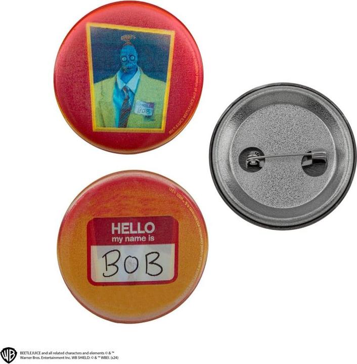 Produktbild Cinereplicas Beetlejuice Ansteck-Buttons 6er-Pack