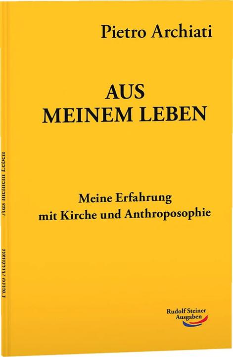 Image du produit Aus meinem Leben (Allemand, Pietro Archiati, 2023)