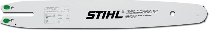 Stihl 30050083409 Führungsschiene Rollomatic Mini 35cm, 1.1mm, 1/4 (Kettensäge, Kettensäge Schwert)