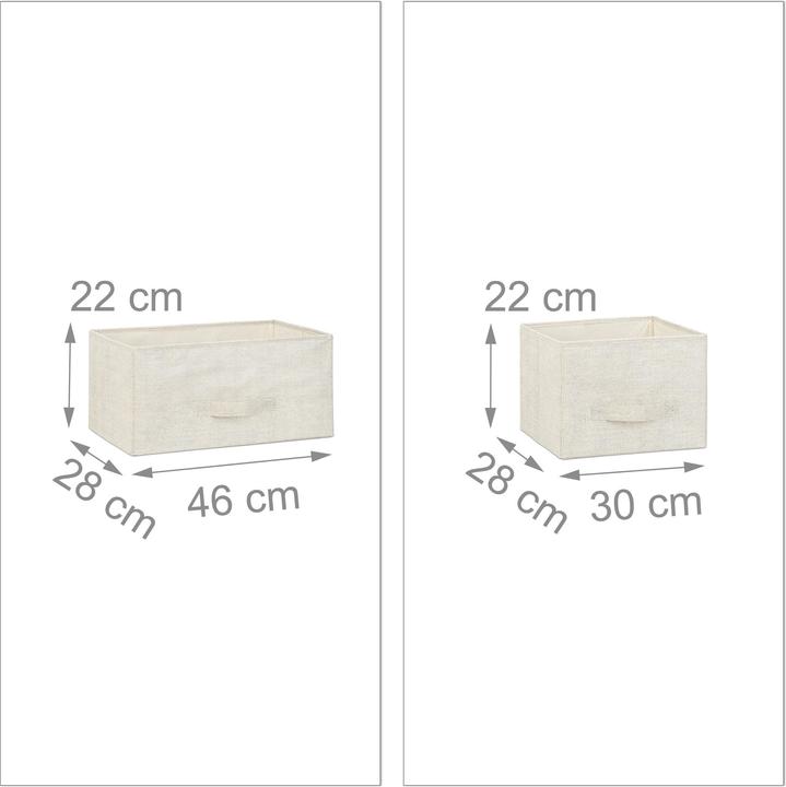 Produktbild Relaxdays Schubladenbox (100 x 30 x 54.5 cm)