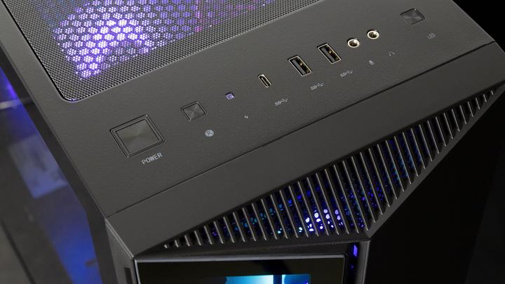 Actual product image Captiva High-end gaming R77-898 Ryzen 5 RX 7800 XT (AMD Ryzen 5 7500F, 16 GB, 1000 GB, Radeon RX 7800 XT)