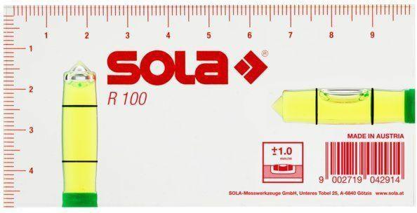 Nährwerte und Zutaten Sola Acrylwasserwaage (10 cm)